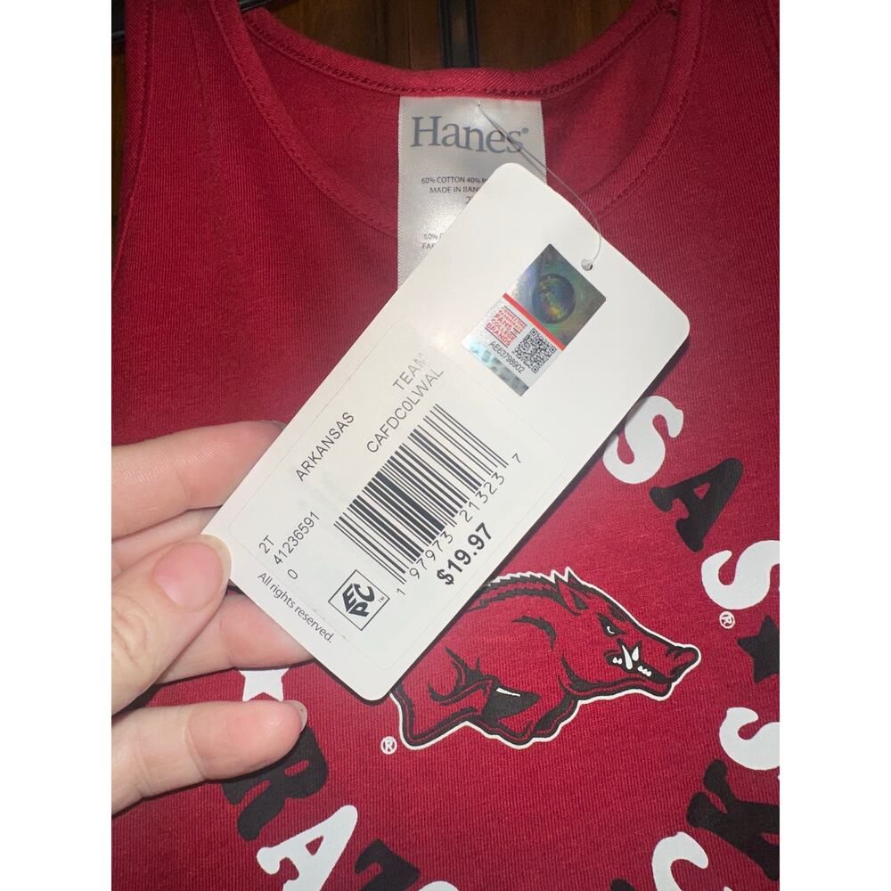 Arkansas Razorbacks Toddler outfit - Picture 5 of 5